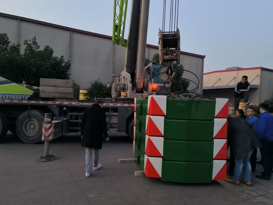 Parties en fer de fonte pour le sable de haute qualité OEM 10 tonnes contrepoids pour grue