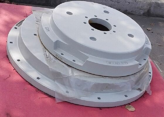 OEM de haute qualité 800 kg roue en fonte de sable contrepoids pour les machines d'ingénierie
