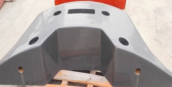 Contre- poids extérieur doux 3,5 tonnes pour la finition de chargeur peignant 1500 kilogrammes de poids