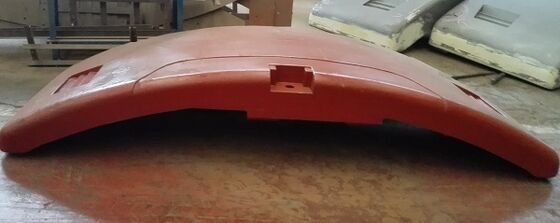 Contrepoids en fonte de 16 tonnes, apprêt peint OEM, sablage et meulage de surface