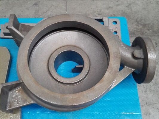 Pièces de pompe en fonte verte de haute qualité, moulage OEM disponible, peinture de finition pour machines industrielles