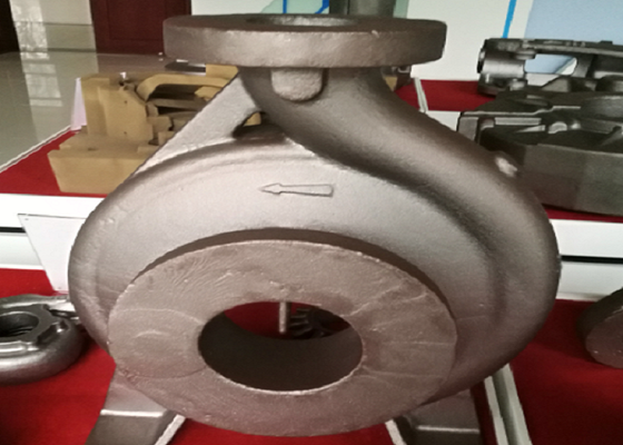 Pièces de pompe en fonte verte de haute qualité, moulage OEM disponible, peinture de finition pour machines industrielles