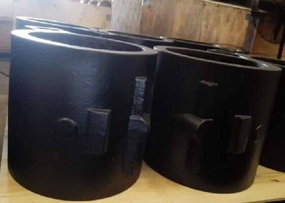 Pièces de tête d'entraînement en fonte de sable de haute qualité OEM avec peinture de finition, dimension précise