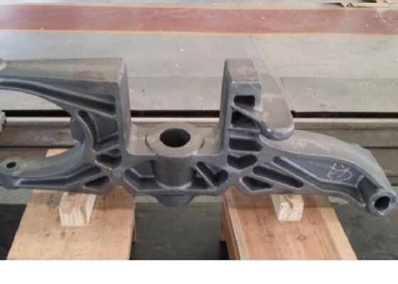 Pièce de fonderie de châssis de machine de construction automobile de haute qualité OEM avec des dimensions précises