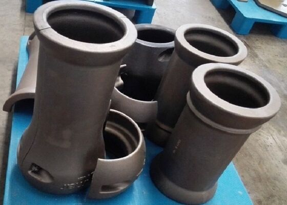 Pièces en fonte moulée au sable de résine, bras de trompette pour machines de construction et véhicules industriels