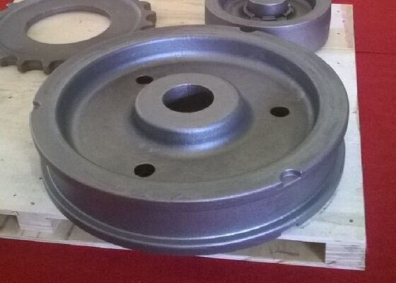 Tambour de frein en fonte pour chariot élévateur, pièces de machines industrielles, service OEM, moulage au sable