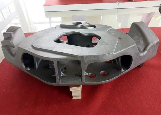 Grenaillage de surface moulage en fonte ductile produits cadre pour abatteuses forestières sur chenilles