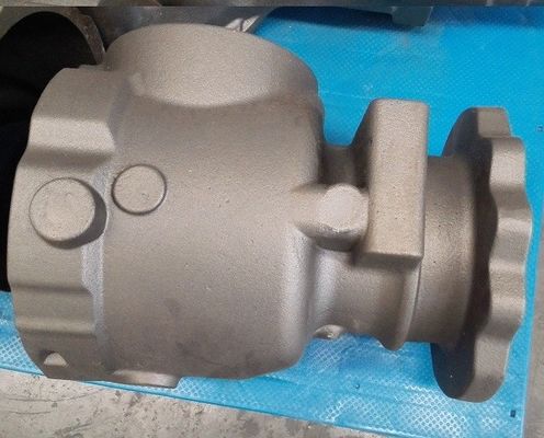 Pièces en fonte moulée au sable de résine, bras de trompette pour machines de construction et véhicules industriels