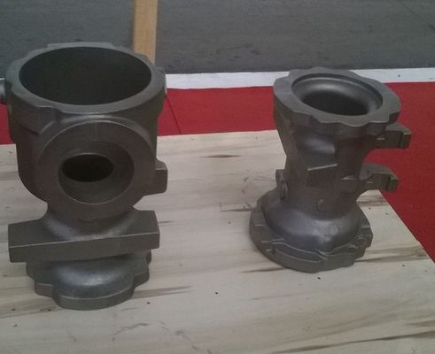 Pièces en fonte moulée au sable de résine, bras de trompette pour machines de construction et véhicules industriels