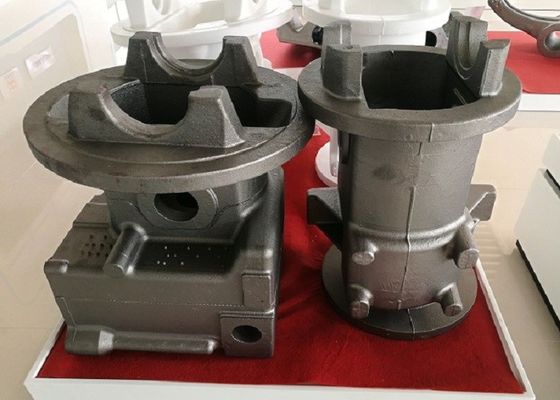 OEM mousse perdue de coulée de pièces de fer de transmission de logement pour chariot élévateur avec finition de peinture