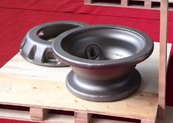 Fer forgé de sable de haute qualité sur mesure, pièces de machines agricoles, roue d'espacement, certificat IATF 16949
