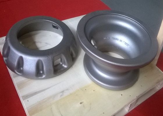 Matériau de fabrication OEM de haute qualité pour le sable en fonte Fer à écartement de roue pour camions FCD550 GGG55 QT550