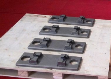Pièces de moulage de transit de rail de plat de support de frein avec à capacité appropriée
