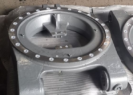 Lien rond de moulage au sable de résine de machines de construction avec la surface de grenaillage