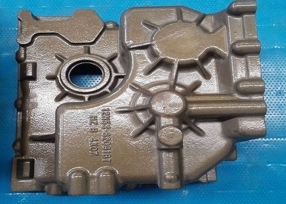 Cas de transmission de moulage au sable de résine de fer pour des moissonneuses de voie de sylviculture