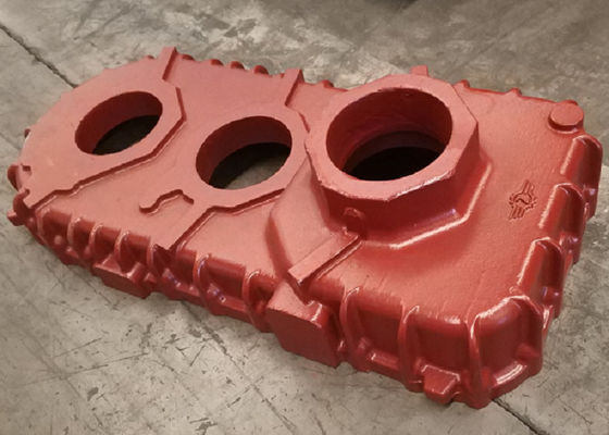 Boîtier de transfert en fonte de haute qualité 84 kg, moulage au sable lisse, pour grue