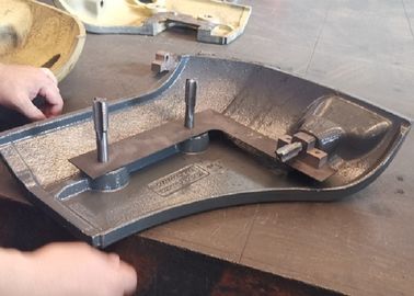 Petit contrepoids 14kg de mini excavatrice avec le service doux d'OEM de surface disponible