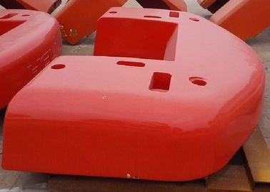 Poids de machines de construction contre- avec l'OEM lisse de surface disponible