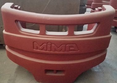 Repassez le contre- poids de moulage 1000 -2000kg pour des moissonneuses de voie de sylviculture