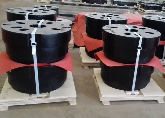 OEM Poids du compteur de roue en fonte de sable de haute qualité pour les machines d'ingénierie