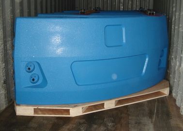 Bâtis énormes de fonte grise de contrepoids avec la structure de finition peignant la bonne surface
