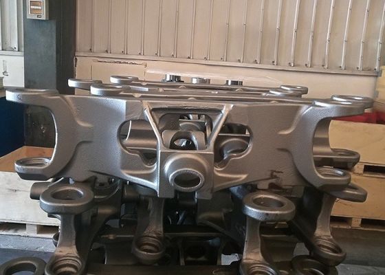 Pièces de direction en fonte moulée OEM, approuvées ISO 9000, pour machines de construction