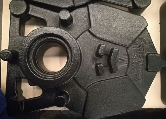 Pièce de couvercle en fonte grise GG 250 pour nacelle élévatrice OEM, coulée par sable, pour machines industrielles