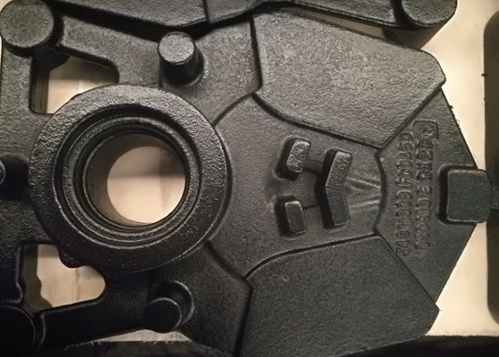 Pièce de couvercle en fonte grise GG 250 pour nacelle élévatrice OEM, coulée par sable, pour machines industrielles