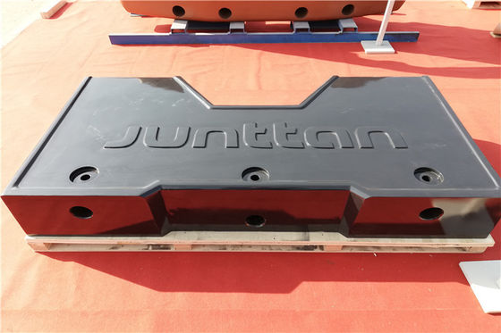 Contrepoids de grue de haute qualité OEM de 10 tonnes, finition peinture avec dimensions précises TS16949