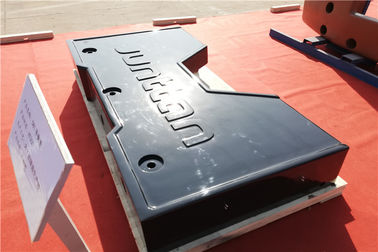 Peinture de finition de contrepoids de grue de 10 tonnes avec la dimension précise TS16949