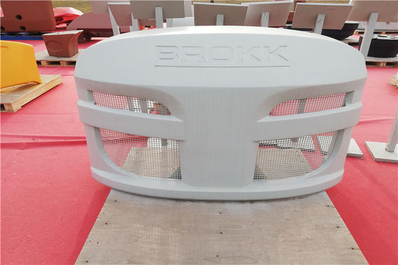 Matériel malléable de fer de contre- poids de coulée sous vide pour le robot avec la dimension précise