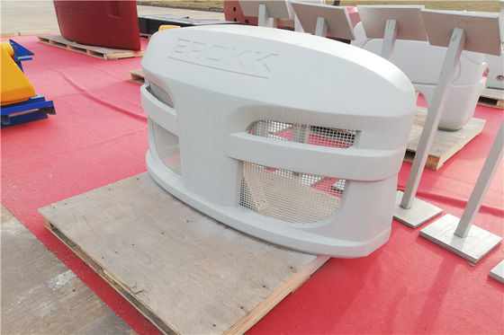 Matériel malléable de fer de contre- poids de coulée sous vide pour le robot avec la dimension précise