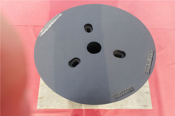 OEM de haute qualité 800 kg roue en fonte de sable contrepoids pour les machines d'ingénierie