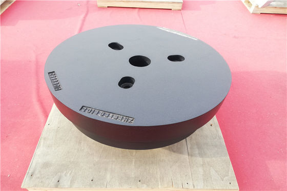 OEM de haute qualité 800 kg roue en fonte de sable contrepoids pour les machines d'ingénierie