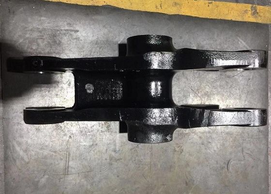 Parties de machines agricoles de couleur noire Lien de sable en fonte fer ductile QT550 OEM Haute performance