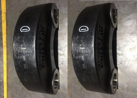 Pièces de roue de chargeuse de haute qualité en fonte moulée par sable, couleur noire, OEM, 32 kg