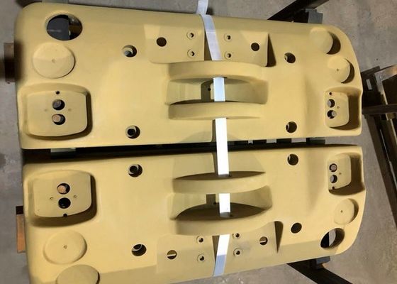 Pièces en fonte moulée par sable OEM, contrepoids pour mini-pelle à processus sous vide pour machines industrielles