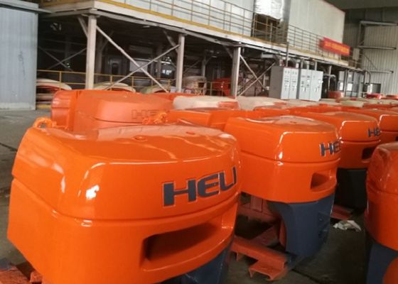 Service OEM Sable de coulée pièces de fer de processus sous vide contrepoids pour la plateforme de travail aérien