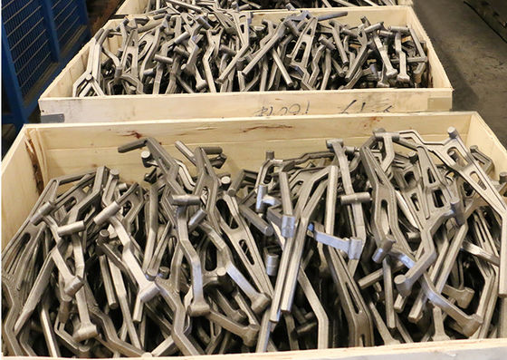 Pièces à roues de fonte d'excavatrices