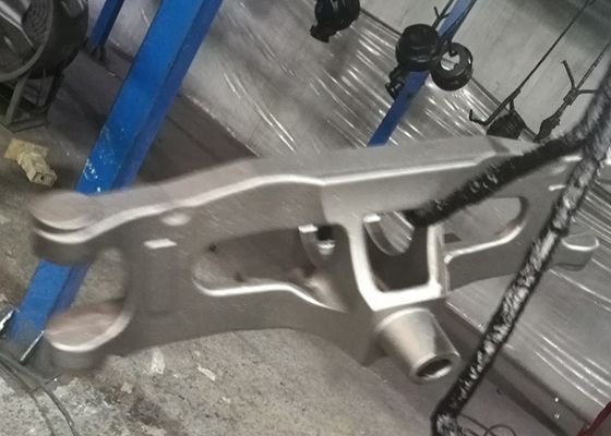 Pièces de machines de construction de Crane Resin Sand Axle Casting