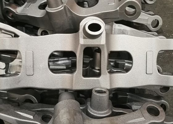 Pièces de machines de construction de Crane Resin Sand Axle Casting