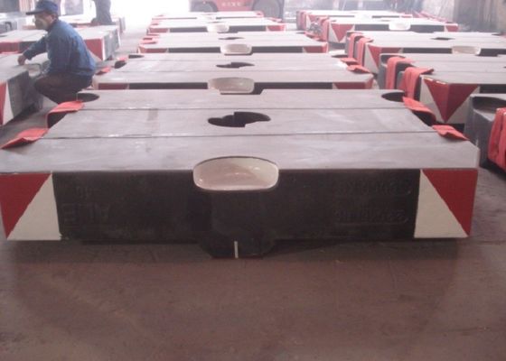 Parties en fer de fonte pour le sable de haute qualité OEM 10 tonnes contrepoids pour grue