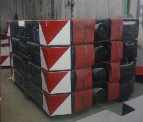 Coulée sous vide d'OEM GG150 10000kg Crane Counter Weight
