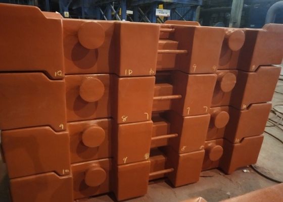 Contrepoids de grue en fonte GG250 de haute qualité OEM 10000 kg