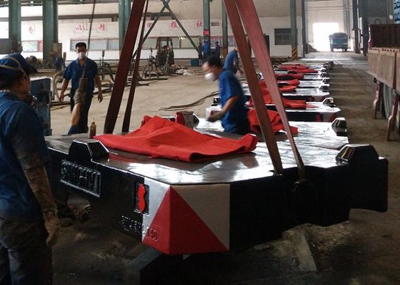 Poids de contrepoids en fonte grise GG150 de 10000 kg personnalisé par OEM pour machines industrielles