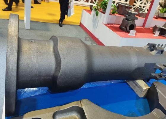 Bras d'essieu en fonte GGG50-8 de haute qualité pour machines industrielles, moulé au sable, pour tracteur à grenaillage OEM