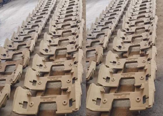 OEM Parties de boîtiers d'embrayage en acier coulé FC300 de haute qualité pour équipements de transport ferroviaire