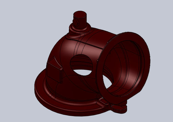 pièces de moulage de transit de rail de caisse de boîte de la transmission 99kg