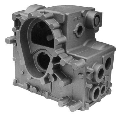 Pièces d'usinage de boîtier de transmission en fonte de haute qualité OEM pour machines agricoles