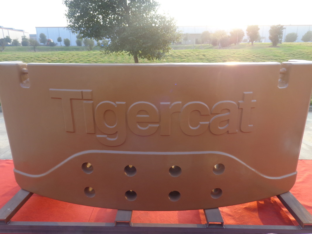 Poids de machines de sylviculture contre- pour le véhicule d'ingénierie de Tigercat